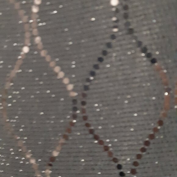 Stunning Frank Lyman Black Sequin elastic waist skirt Size 10 - Picture 3 of 12